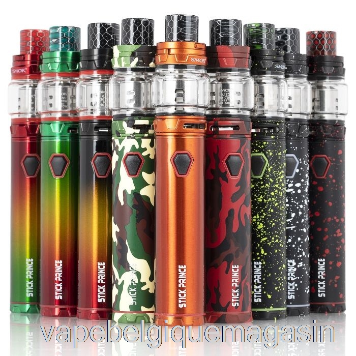 Vape Jetable Smok Stick Prince Kit - Style Stylo Tfv12 Prince Blanc